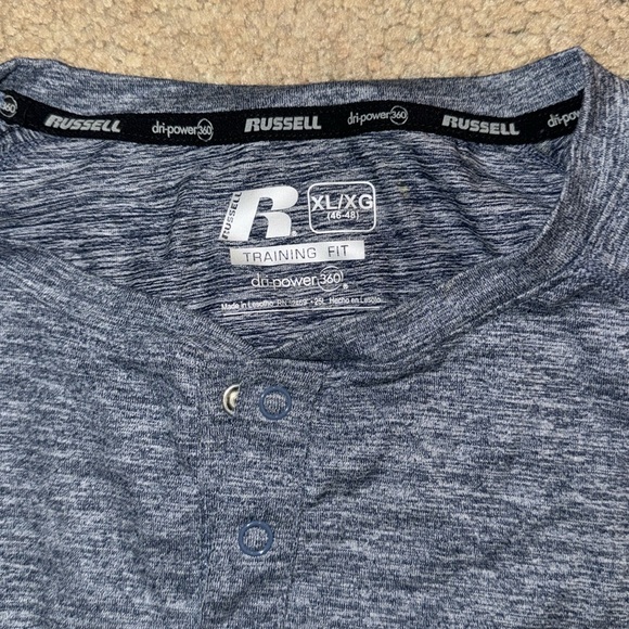 Blue performance tee - Picture 3 of 4